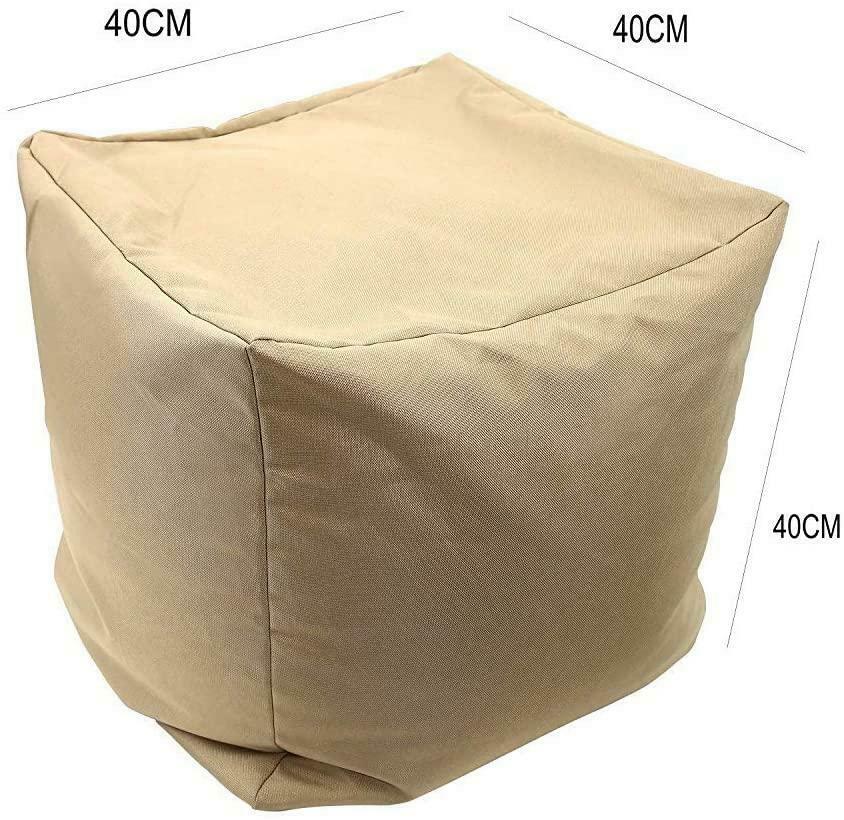 Square Waterproof Foot Stool Cube 12 Colours