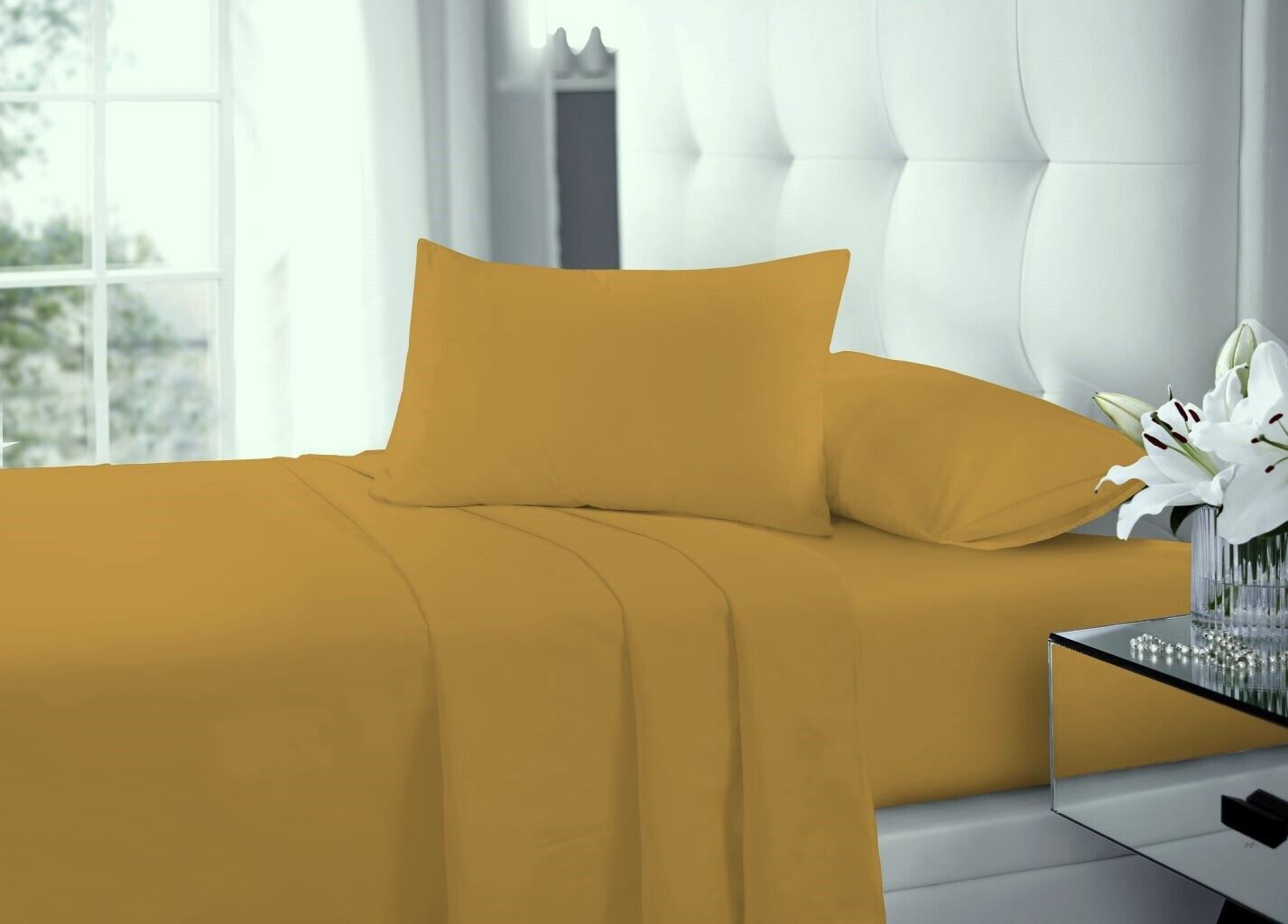Easy Care Percale Flat Sheet 22 Colours All Bed Sizes