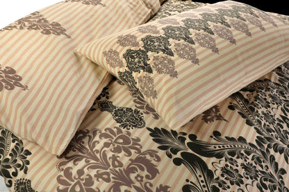 Damask Printed Duvet Set 2 Colours