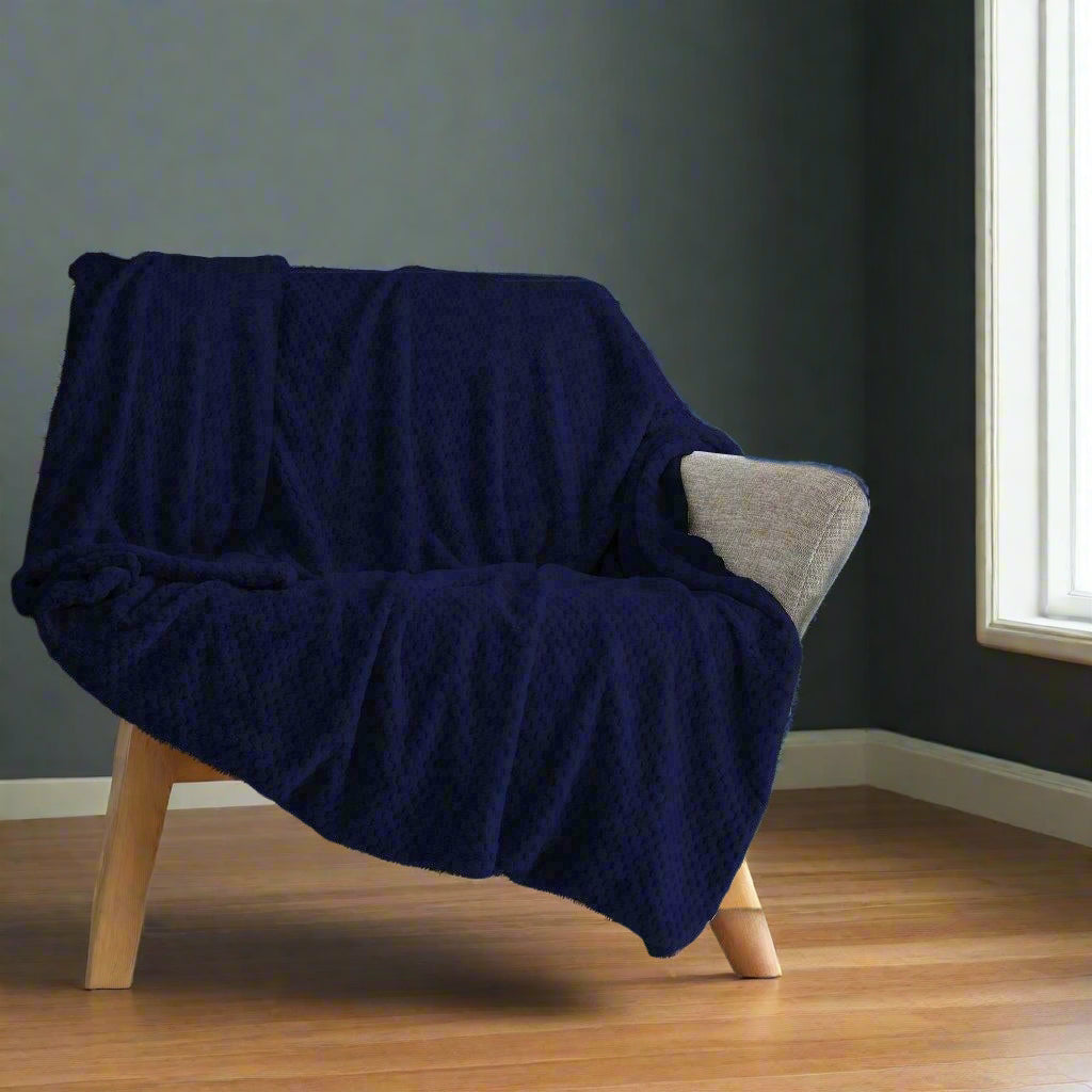 Luxury Comb Throw 18 Colours
