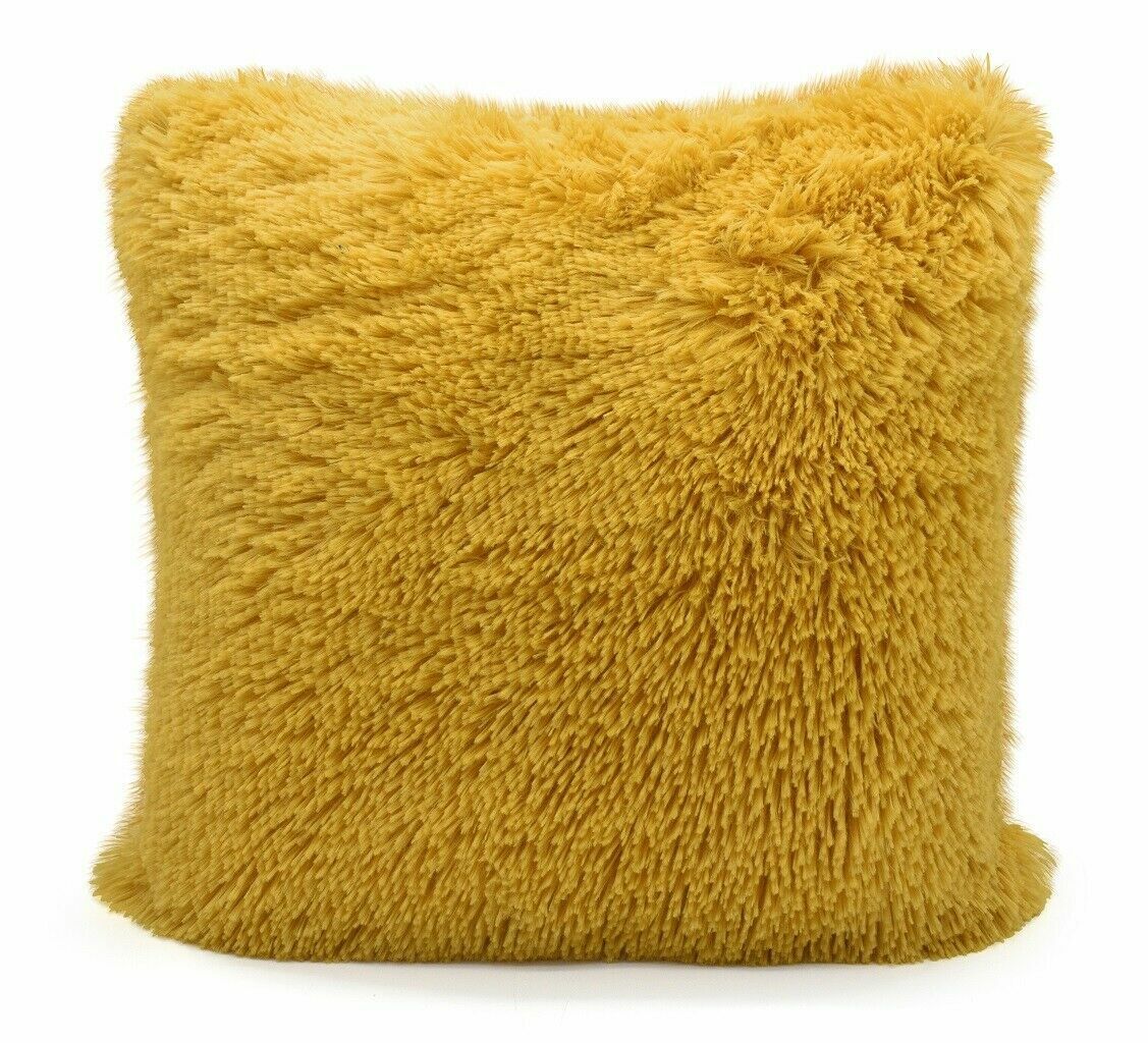 Selby Soft & Fluffy Filled Cushion 10 Colours