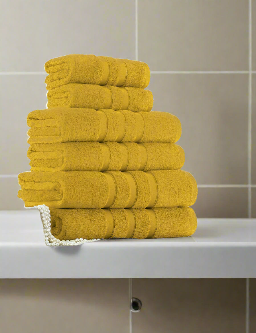 Zero Twist Towel Pack 600 GSM Egyptian Cotton 17 Colours