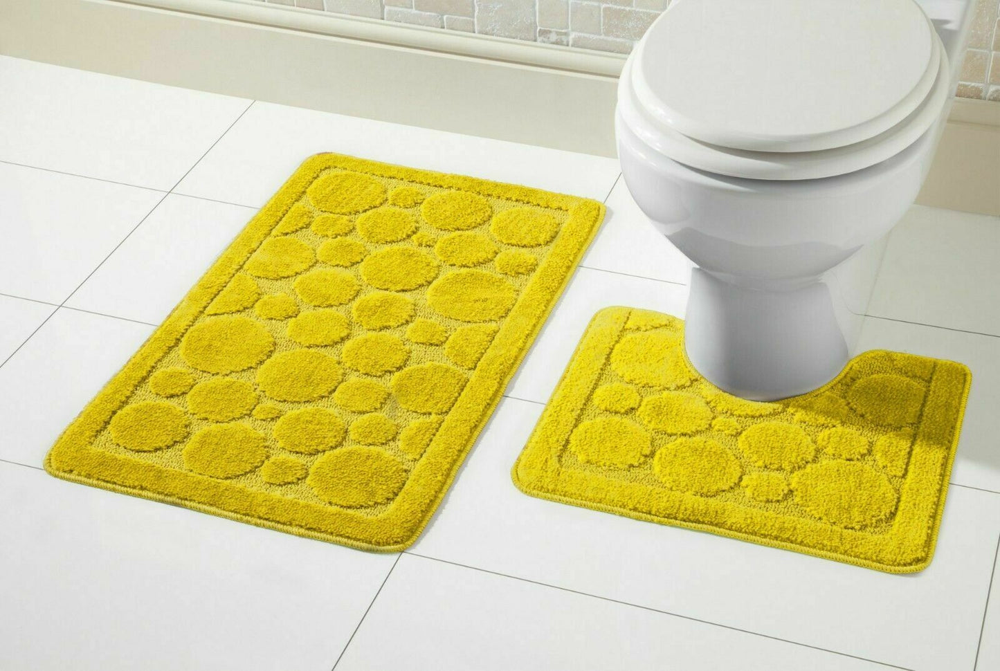 Stone Bath Mat Set 18 Colours