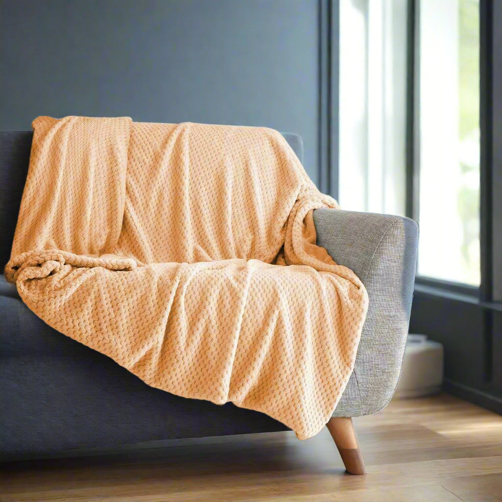 Luxury Comb Throw 18 Colours