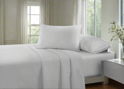 Soft Touch Luxury Microfibre Fitted Sheet 8 Colours 40 cm Depth– Home & Bath