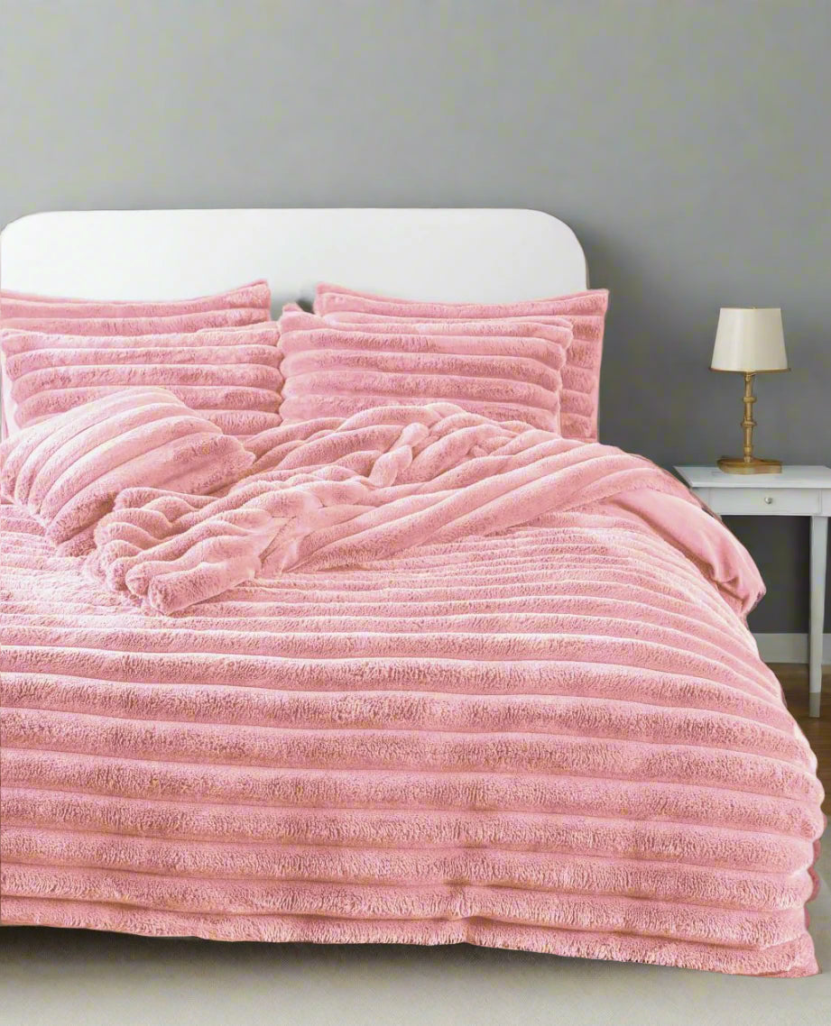 Big Cord Teddy Cloud Duvet Set 3 Colours