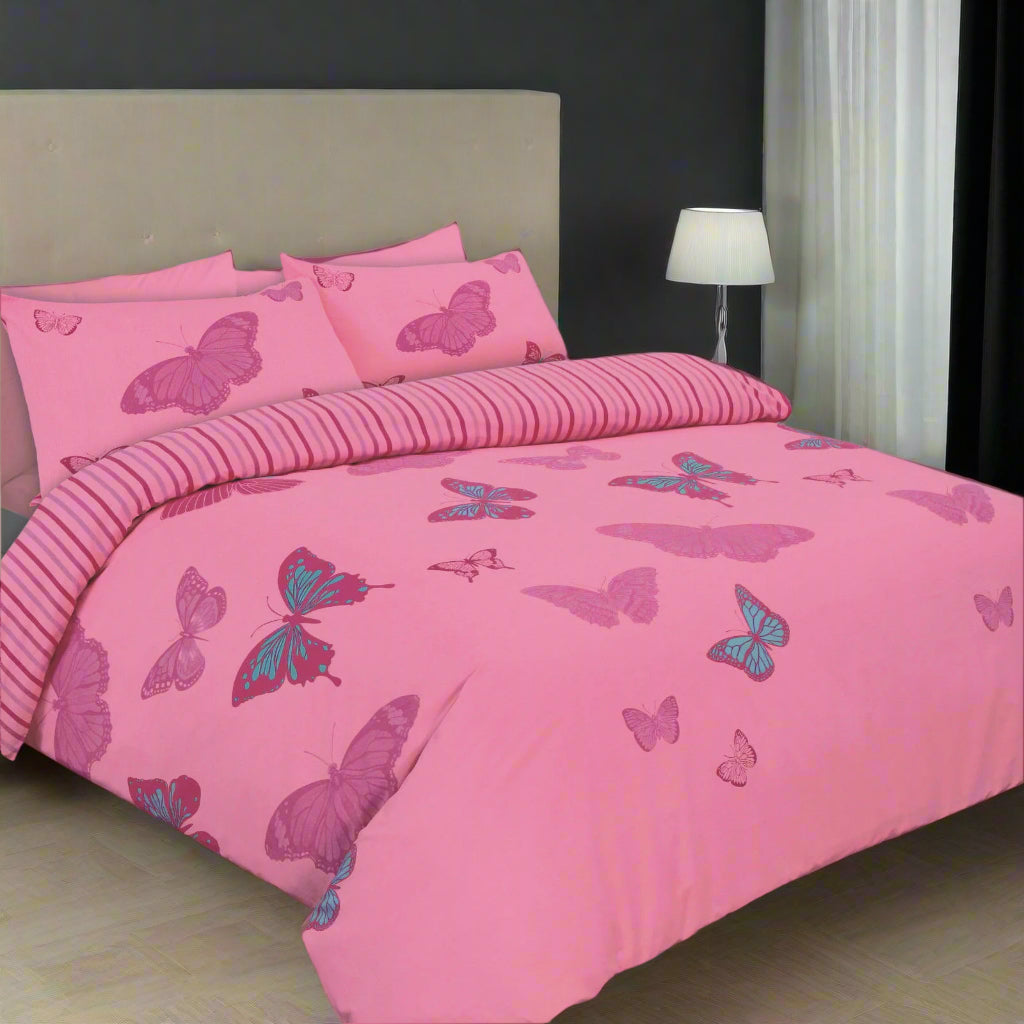 Butterfly Lines Duvet Set 3 Colours