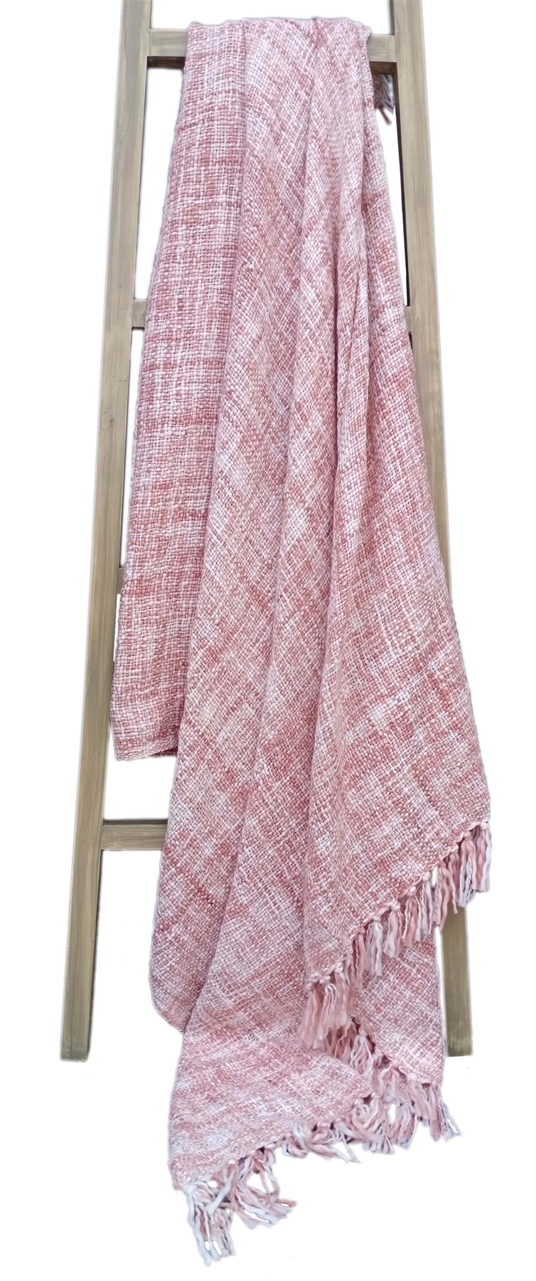 Bordeaux Chenille Throw 3 Colours