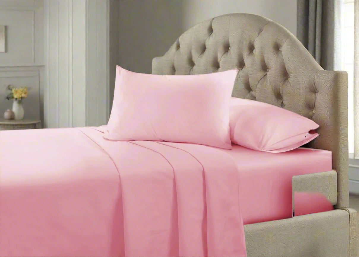 Easy Care Percale Flat Sheet 22 Colours All Bed Sizes
