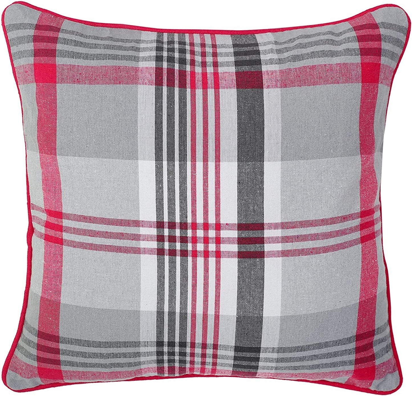 Check Tartan Filled Cushion 12 Colours