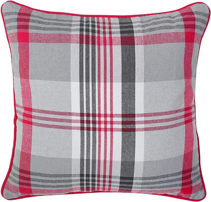 Check Tartan Filled Cushion 12 Colours