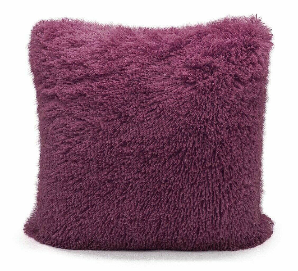 Selby Soft & Fluffy Filled Cushion 10 Colours