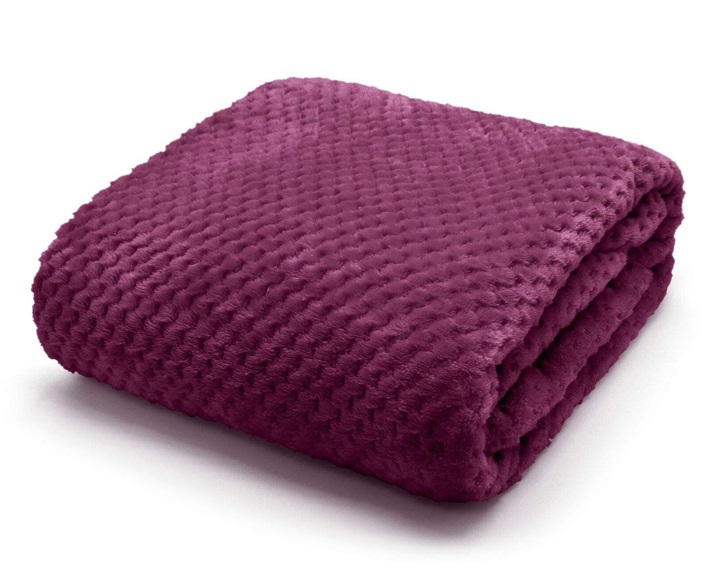 Waffle Fleece Blanket 3 Colours