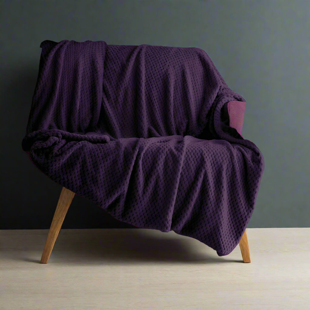 Luxury Comb Throw 18 Colours