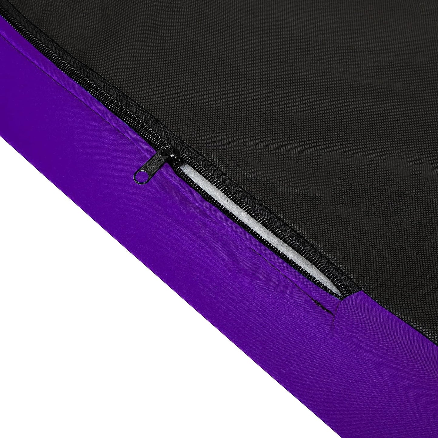 Purple Ultimate Z-Bed Cube: Foldable Mattress for Adults and Kids - Sleepover Chair Bed, Single Futon Ready Bed, Floor Mattress for Living Room - Lightweight, Comfy, and Easily Foldable Bed