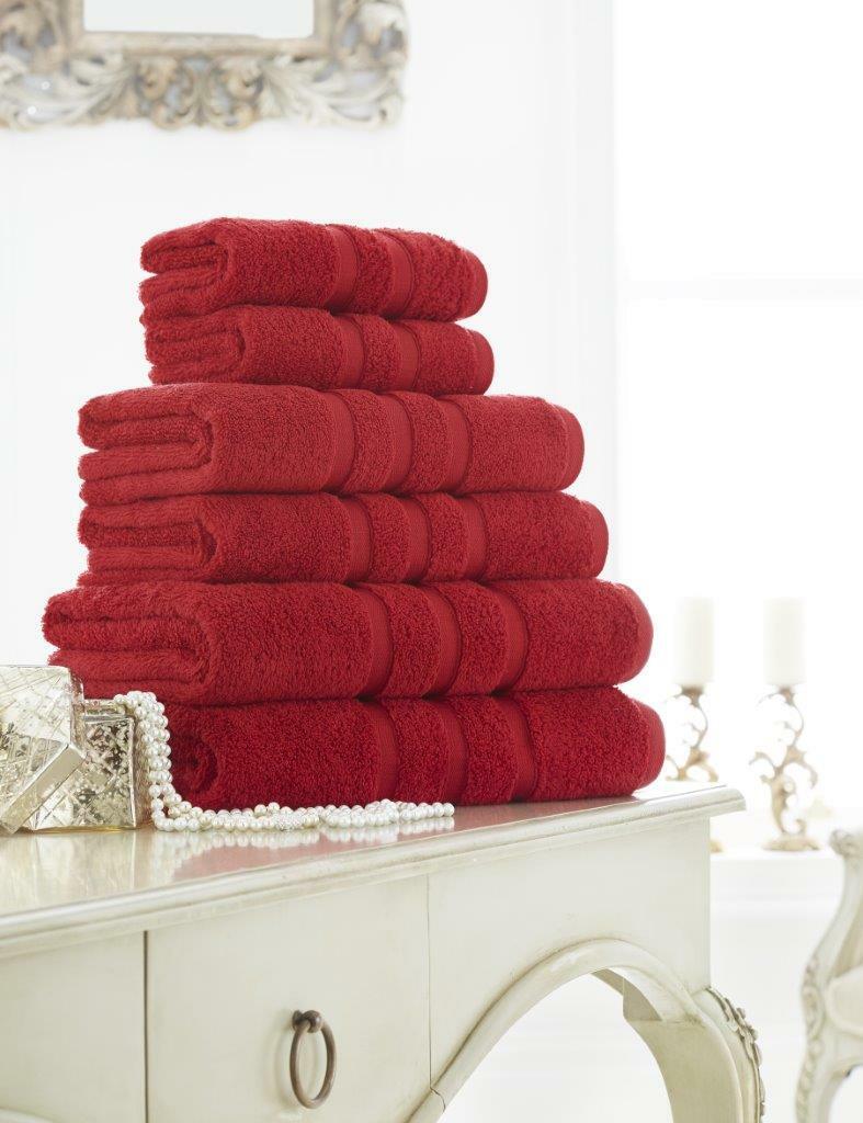 Zero Twist Towel Pack 600 GSM Egyptian Cotton 17 Colours