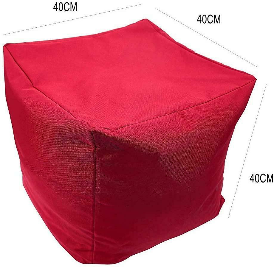 Square Waterproof Foot Stool Cube 12 Colours