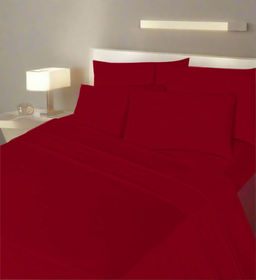 Luxury Percale 180 Thread Count Flat Sheet 14 Colours