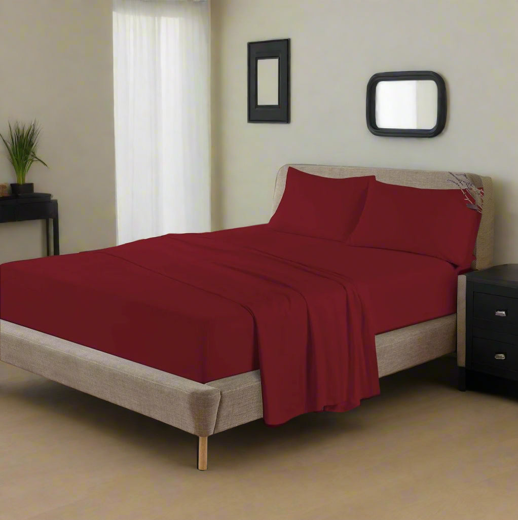Flannelette 100% Cotton Flat Sheet 10 Colours