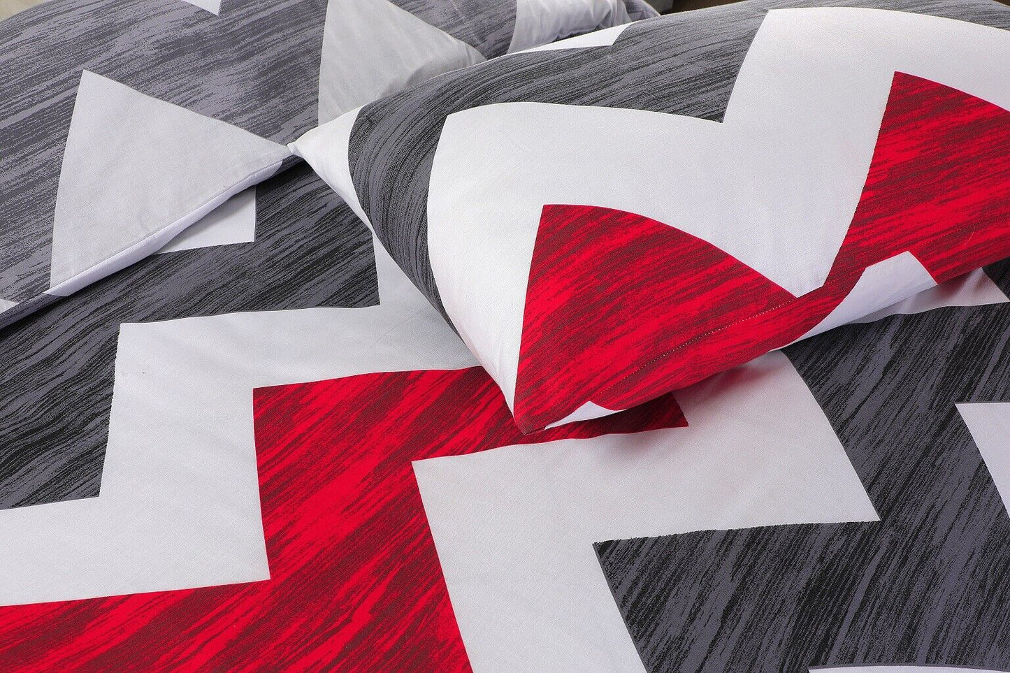 Geometric Printed Duvet Cover Set