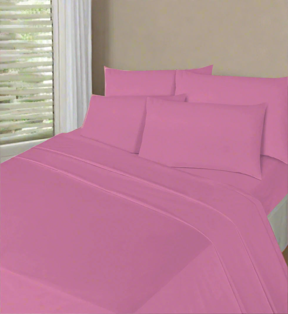 Luxury Percale 180 Thread Count Pillowcases 14 Colours