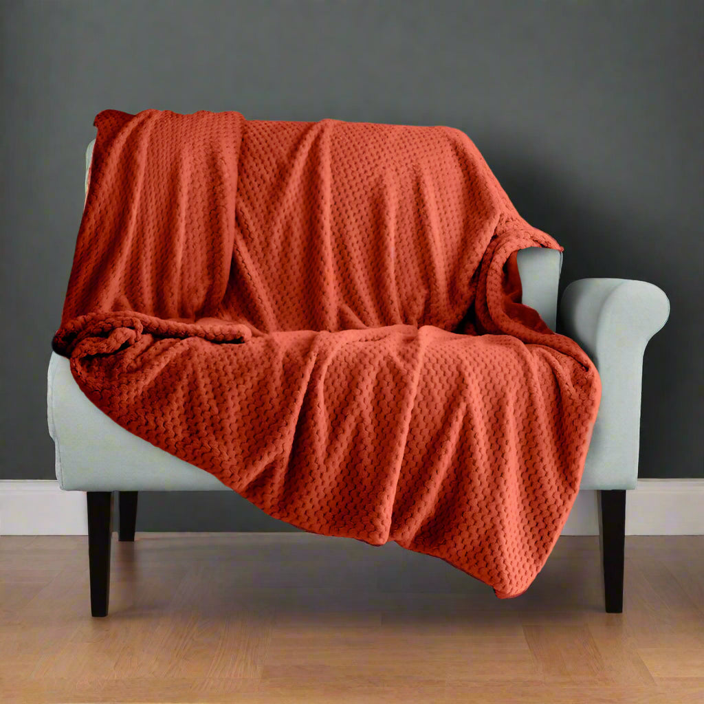Luxury Comb Throw 18 Colours