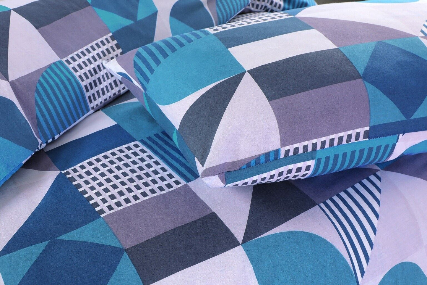 Geometric Printed Duvet Cover Set