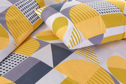Geometric Printed Duvet Cover Set