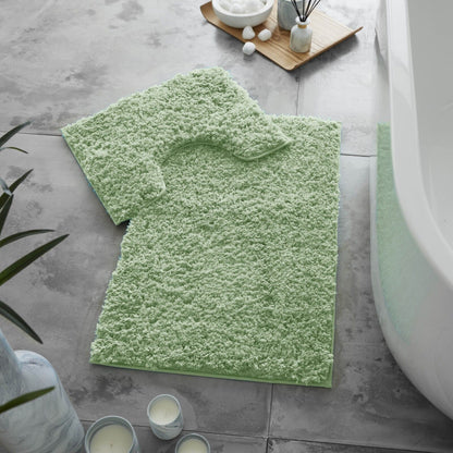 Twist Bath & Pedestal Mat Set 10 Colours