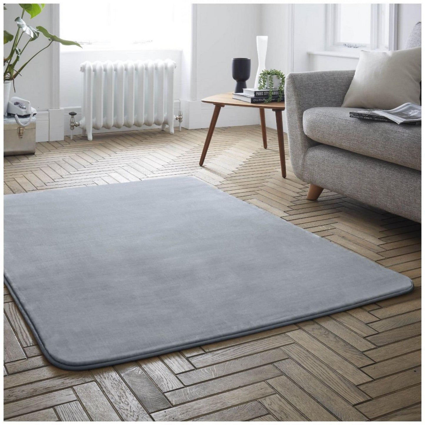 Soft Velvet Rug 110 cm x 60 cm 11 Colours
