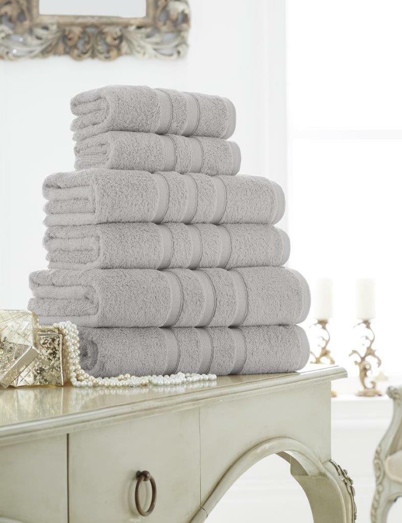 Zero Twist Towel Pack 600 GSM Egyptian Cotton 17 Colours