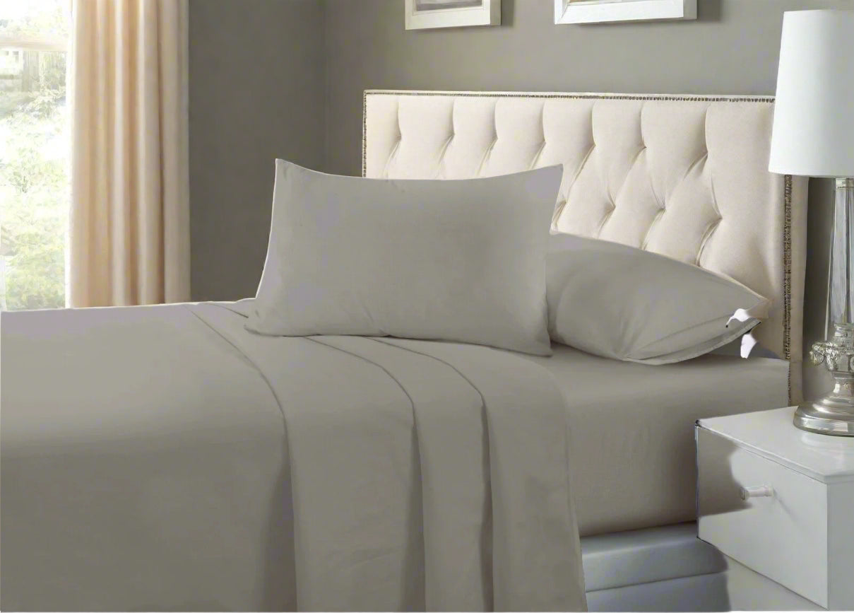 Easy Care Percale Flat Sheet 22 Colours All Bed Sizes