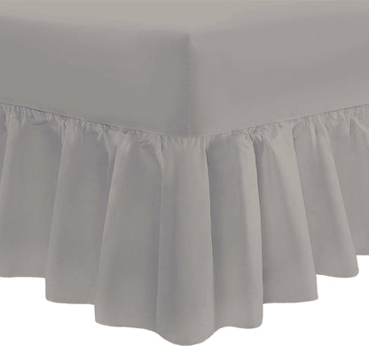 Easy Care Percale Valance Fitted Sheet 22 Colours All Bed Sizes