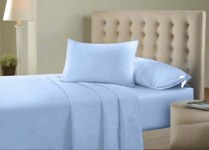 Soft Touch Luxury Microfibre Fitted Sheet 8 Colours 40 cm Depth– Home & Bath