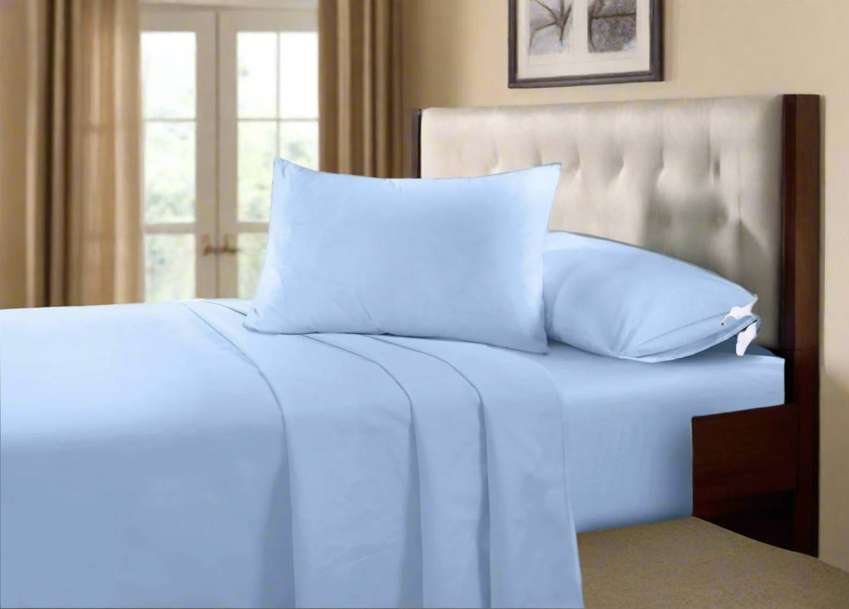Soft Touch Luxury Microfibre Fitted Sheet 25 cm Depth– Home & Bath