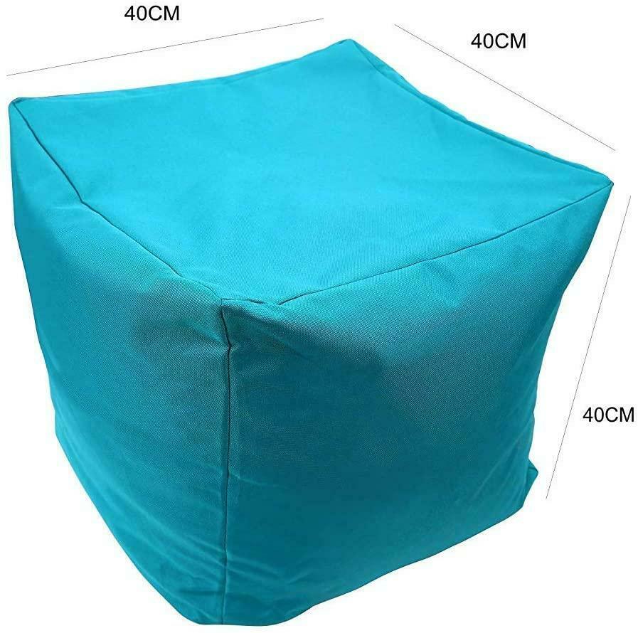 Square Waterproof Foot Stool Cube 12 Colours