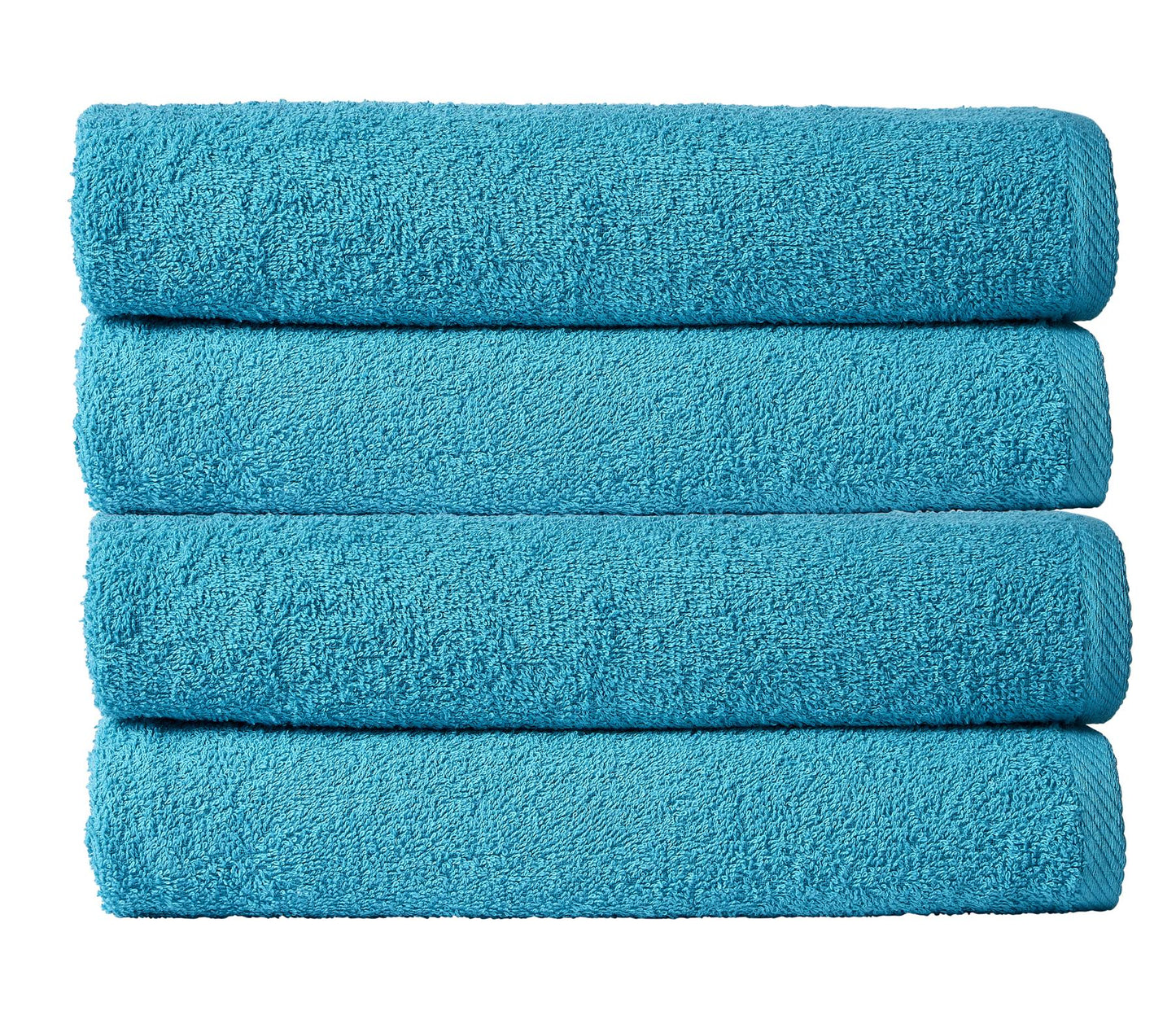 Teal Pack Of Four Bath Towels