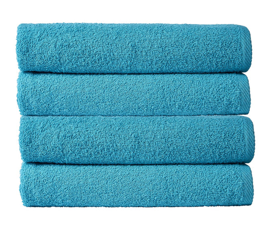 Teal Pack Of Four Bath Towels