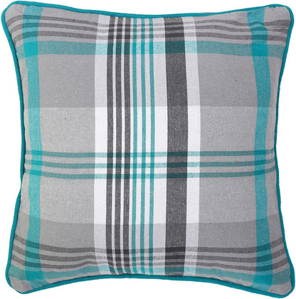 Check Tartan Filled Cushion 12 Colours