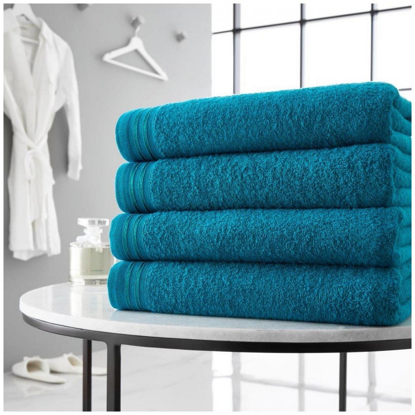 Home & Bath 4 Piece Bath Towel Set