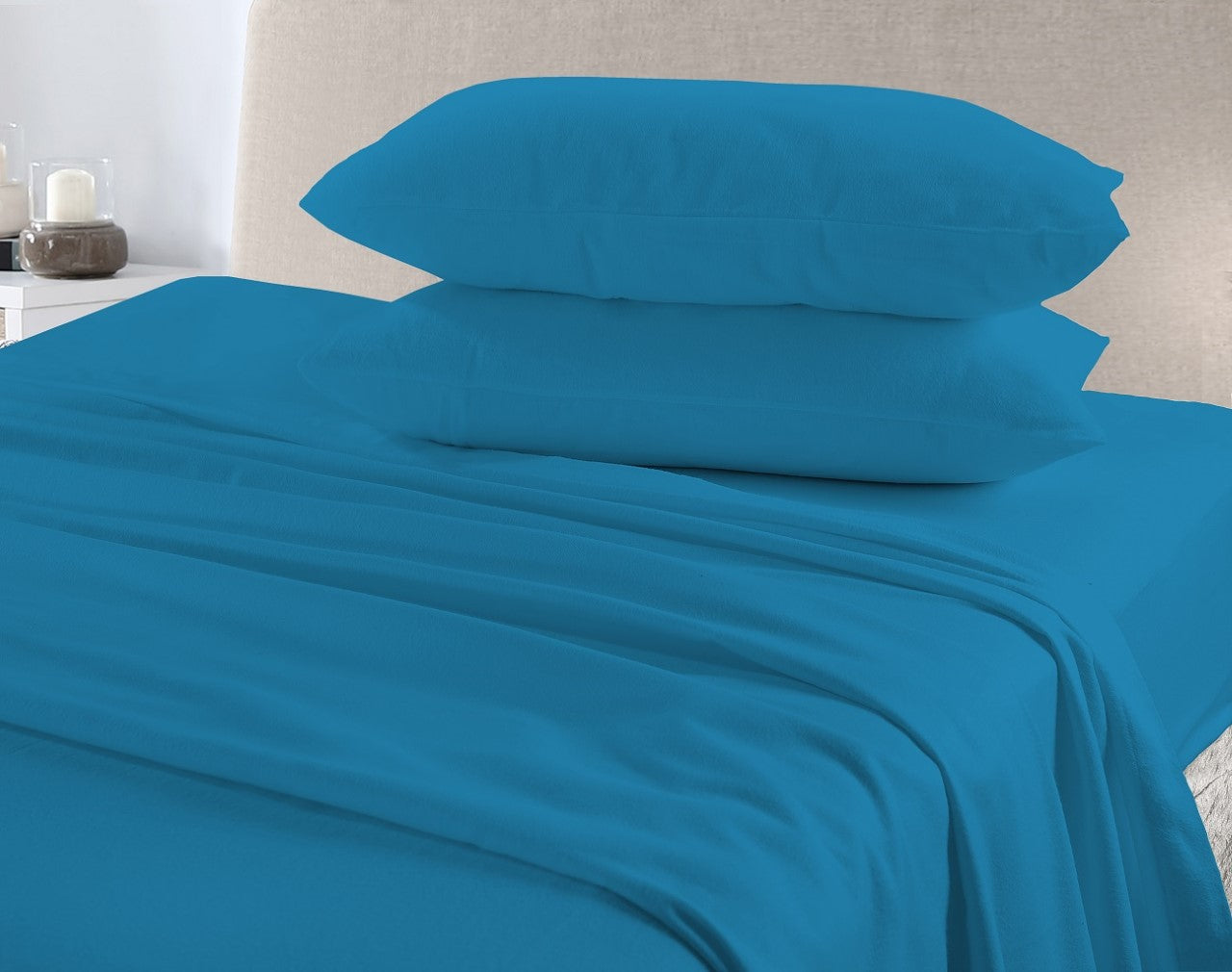 Flannelette 100% Cotton Sheet Set 10 Colours