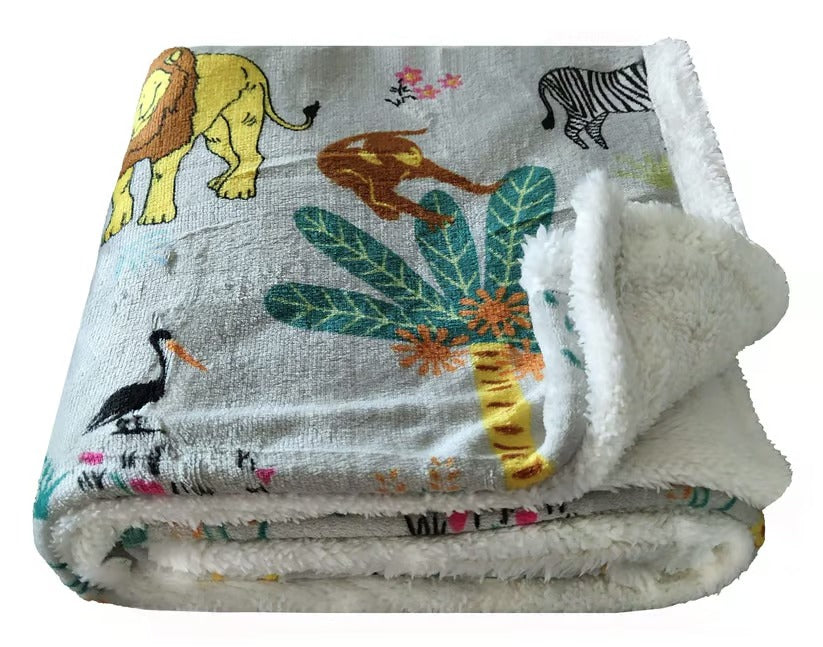 Teddy Duvet Set Safari Animal Kingdom