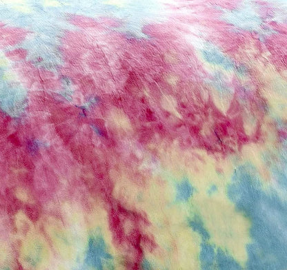 Teddy Duvet Set Tie Dye Rainbow