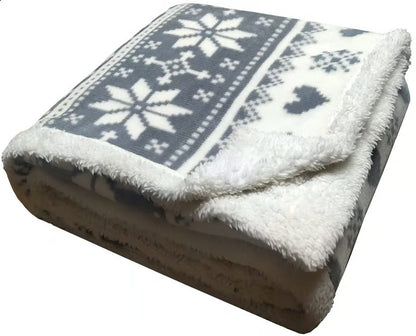 Nordic Fair Isle Teddy Duvet Set
