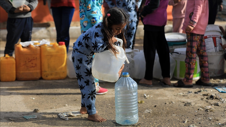 Water tank for Gaza