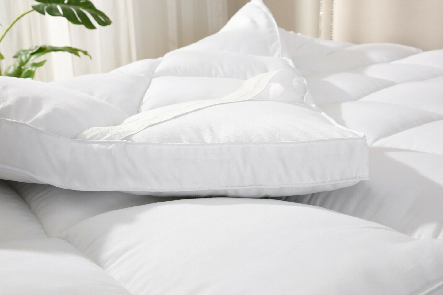 Luxury Soft Mattress Topper 4" Inch Depth