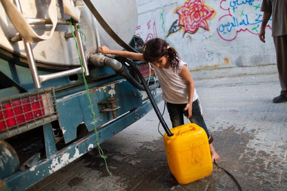 Water tank for Gaza