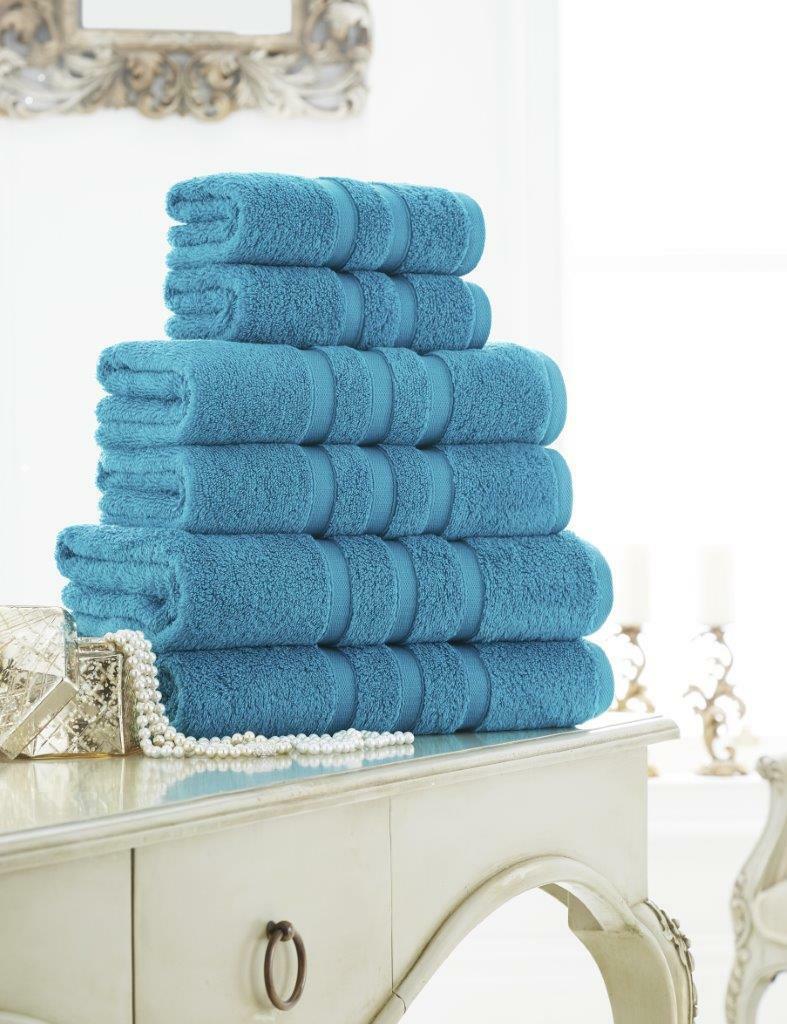 Zero Twist Towel Pack 600 GSM Egyptian Cotton 17 Colours