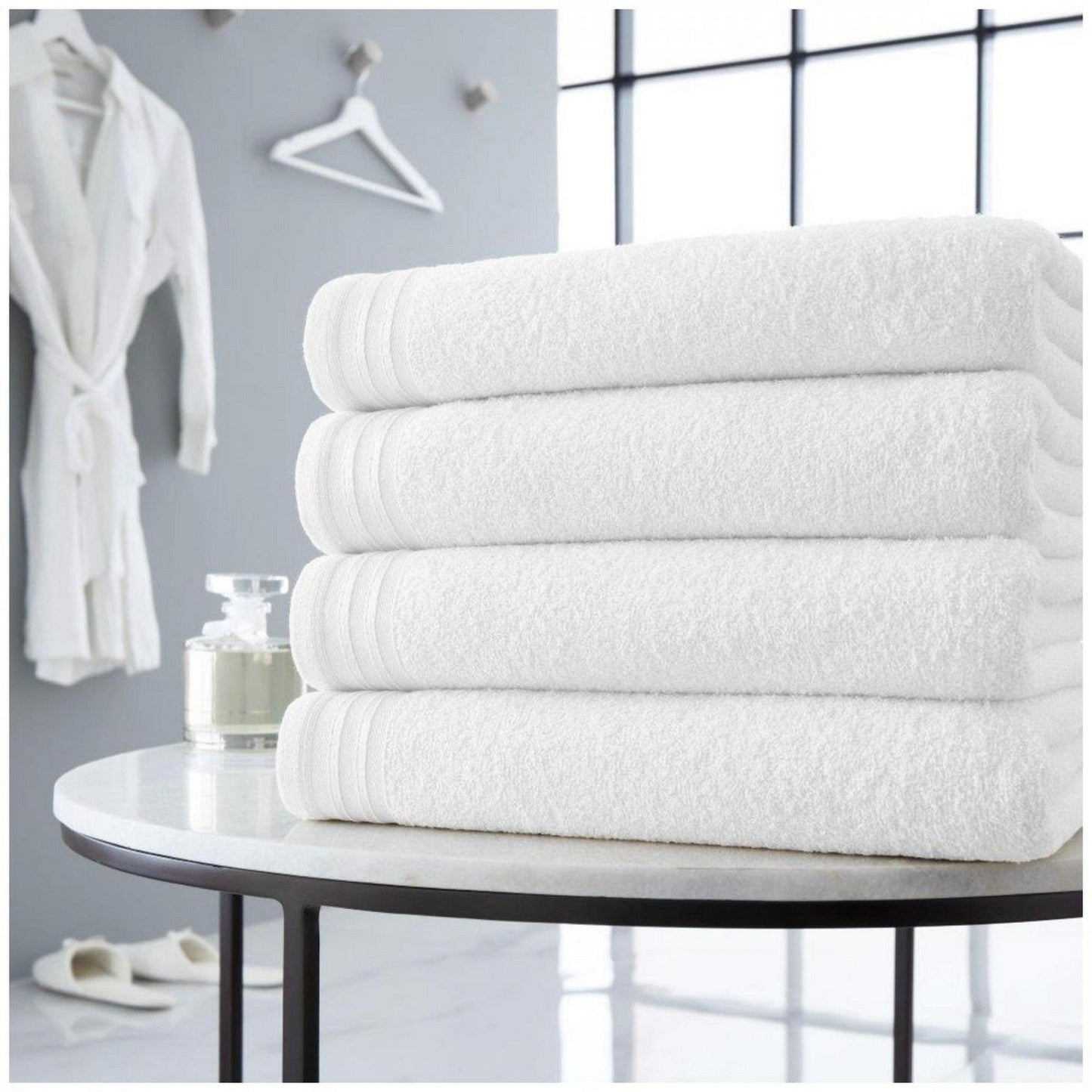 Home & Bath 4 Piece Bath Towel Set