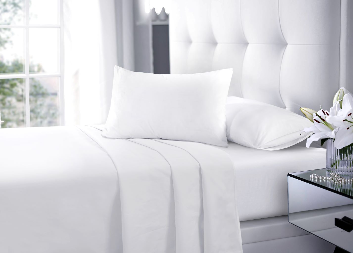 Easy Care Percale Flat Sheet 22 Colours All Bed Sizes